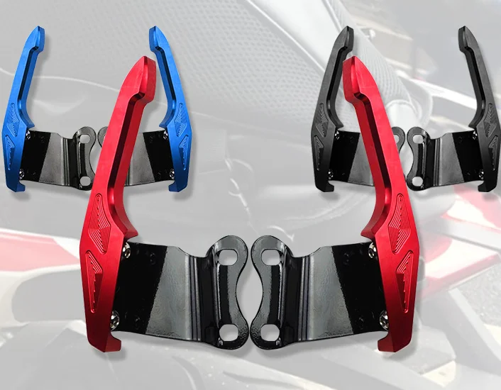 

CNC Aluminum Motorcycle Rear Grab Motorbike after the mailbox handrails For Honda CB190R CB190F