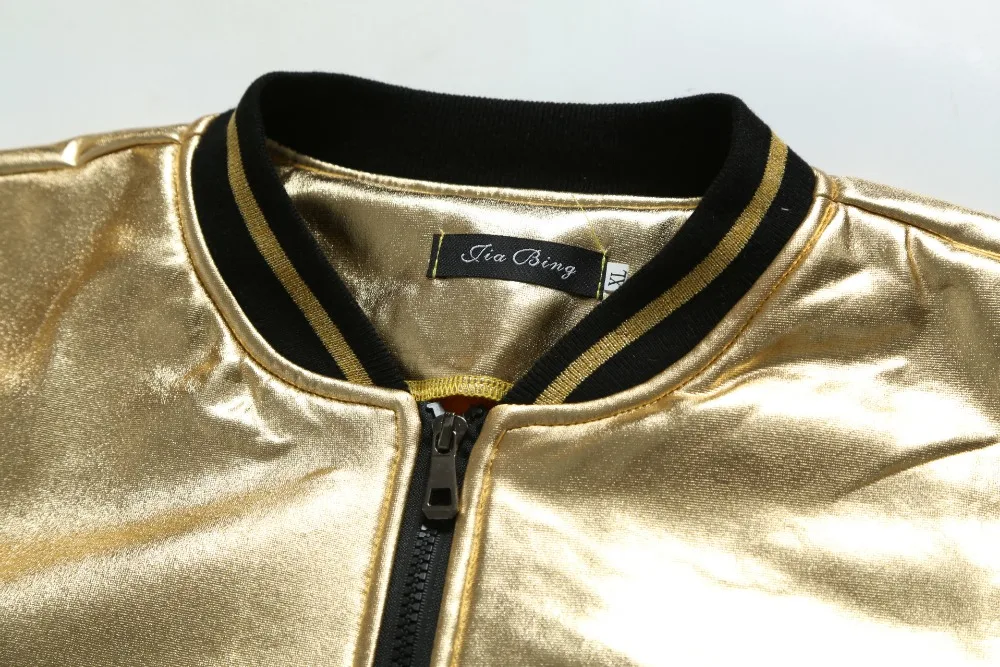 Men Golden Jacket Slim Fit Casual Men Fleece Hooded Coat Plus Size Bomber Zipper Outwear Club Fashion Male Clothing Autumn Men Golden Jacket Slim Fit Casual Men Fleece Hooded Coat Plus Size Bomber Zipper Outwear Club Fashion Male Clothing Autumn