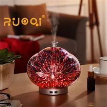 100 мл увлажнитель воздуха с ароматизацией комнатный диффузор воздуха 3D фейерверк ароматерапия машина