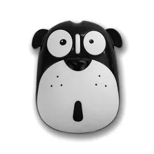 Милая мультяшная собака Беспроводная беззвучная мышь 1200 dpi энергосберегающая эргономичная оптическая мышь универсальная компьютерная мышь для портативных ПК