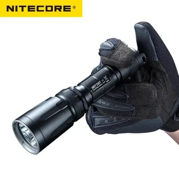 Price NiteCore SRT7GT Cree XP-L HI V3 1000LM Red Green Blue UV LED Flashlight By 18650 Battery For Camping