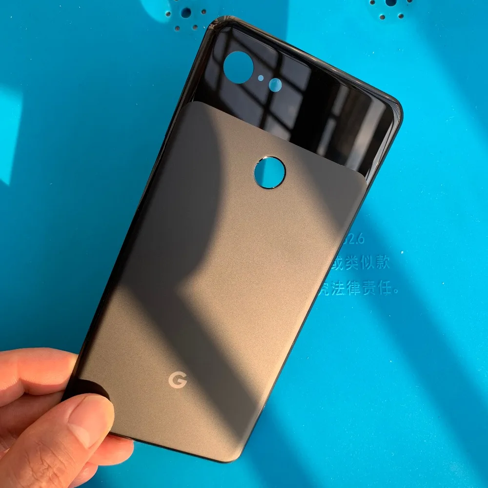 Оригинальная Белая Крышка батарейного отсека для Google Pixel 3 XL замена стеклянного