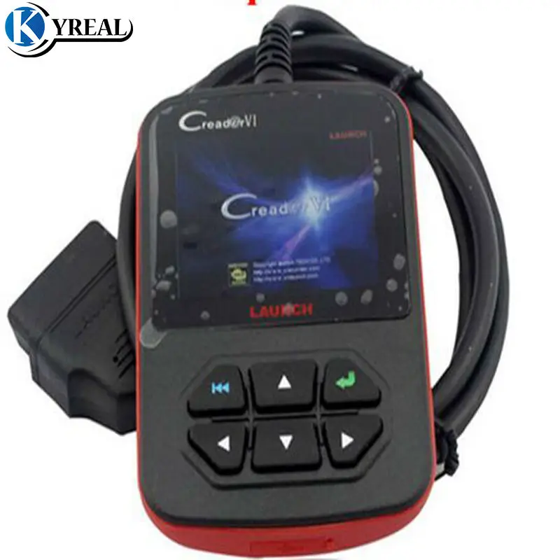 launch Creader VI OBDII код сканер Creader 6 код ошибки считыватель OBD 2 диагностический инструмент онлайн обновление