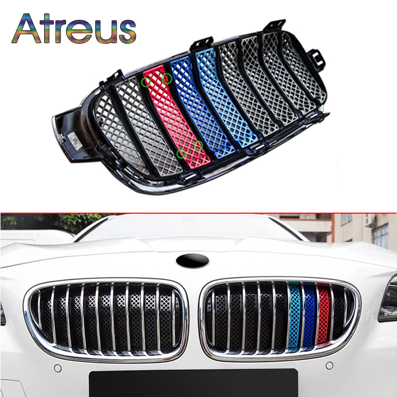 Atreus 1 комплект 3D Автомобильная передняя решетка радиатора отделка спортивные