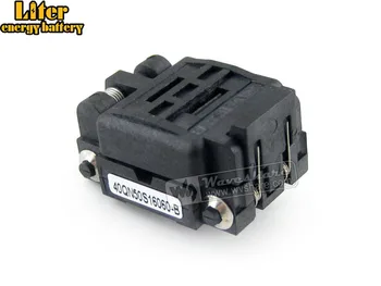 

Plastronics IC Test Socket Adapter 40QN50K16060 40QN50S16060 0.5mm Pitch QFN40 MLP40 MLF40 Package