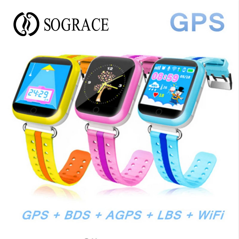 GPS Smart Baby Watch q100 q750 Smart Watch Wifi SOS Call Location Finder Locator Tracker Smartwatch for Kid Safe PK Q50 Q60 Q80