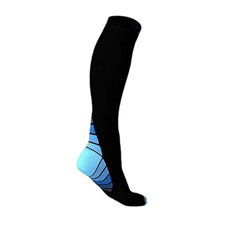 Men Breathable Compression SocksKnee High Stockings Compression Socks Men Women Adult Anti Fatigue Long Socks ST