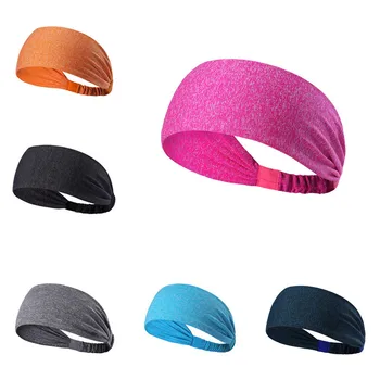 

New Wide Sports Headband Stretch Elastic Yoga Running Headwrap Hair Band