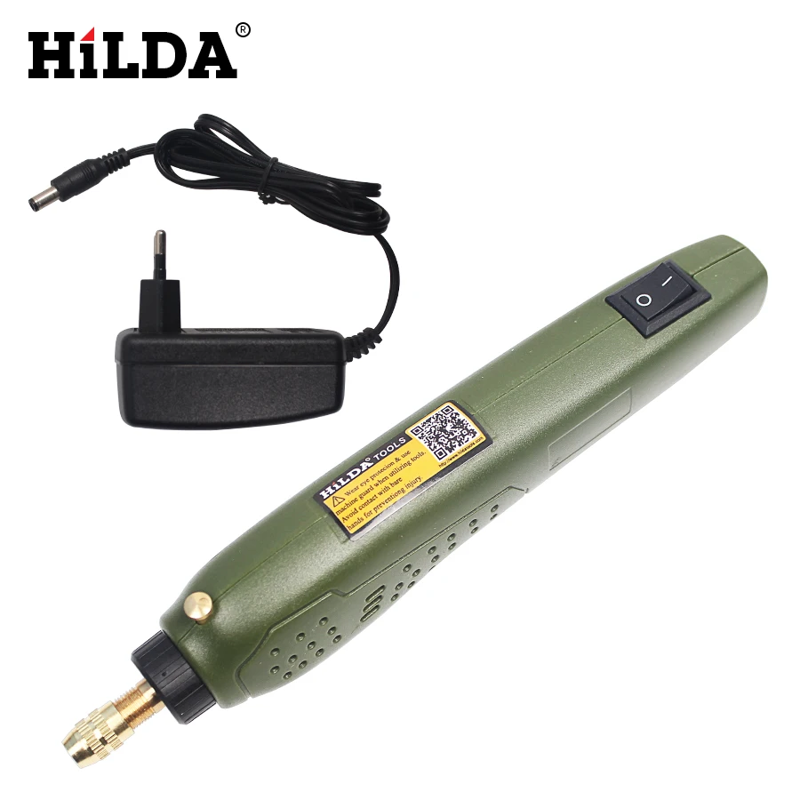HILDA для Dremel Мини электрическая дрель + набор шлифовальных аксессуаров