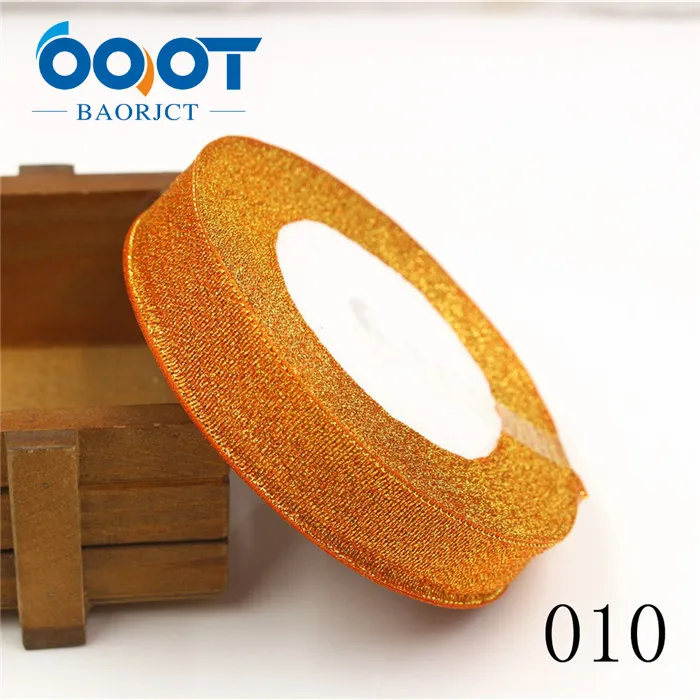 OOOT BAORJCT 1710185,20 мм 33 цвета дополнительно 25 ярдов зеленая луковая лента, свадебное платье лента, подарочная упаковка, DIY ручной материал - Цвет: 010