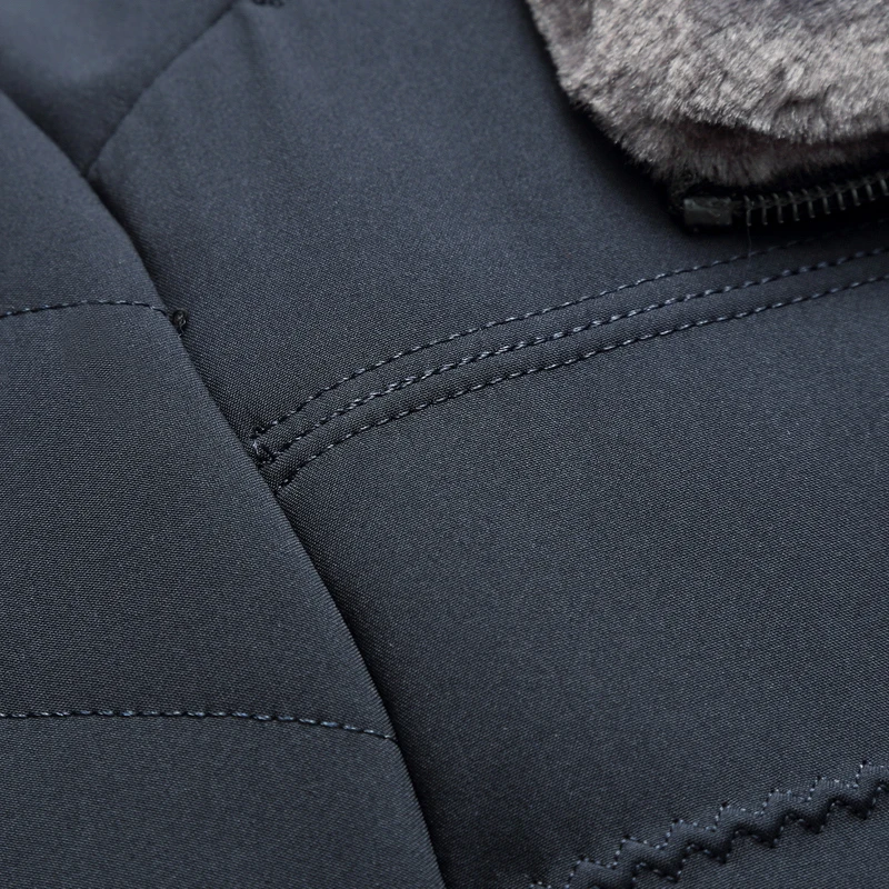  2019 Winter Men's Cotton Down Jacket  Fashionable Big Size Men Business Parkas  Winter Anti-wind & 