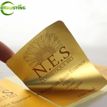 Leotringing 1000 шт изготовленный на заказ Матовый Золотой/Серебряный виниловые наклейки индивидуальные металлические золото/серебро шампунь/бутылки для душа банки наклейки