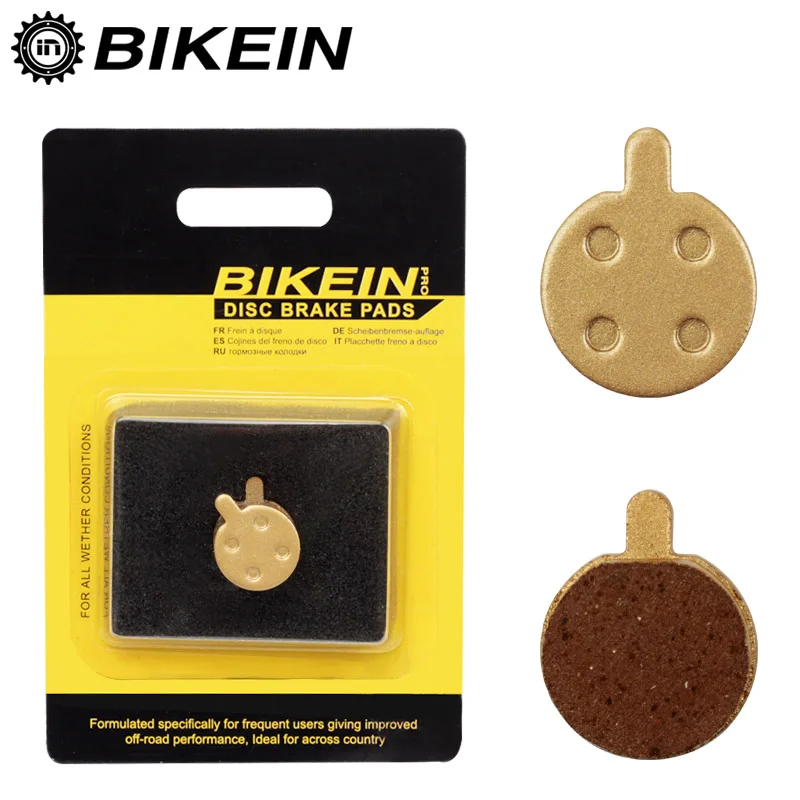 

BIKEIN 2 Pairs Metallic Disc Brake Pads For ZOOM DB280 DB550 DB450 DB350 MTB Cycling Bicycle Line Pulling Hydraulic Brake Pads