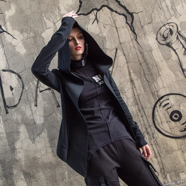 Hooded Irregular Sweatshirts 2