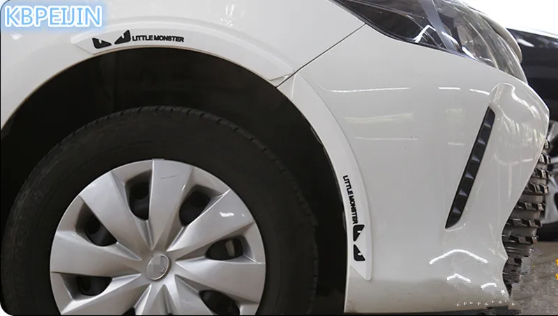 

2pcs Accessories Car Silicone Bumper Protector Strips Stickers for Nissan qashqai tiida almera juke primera x-trail Car Styling