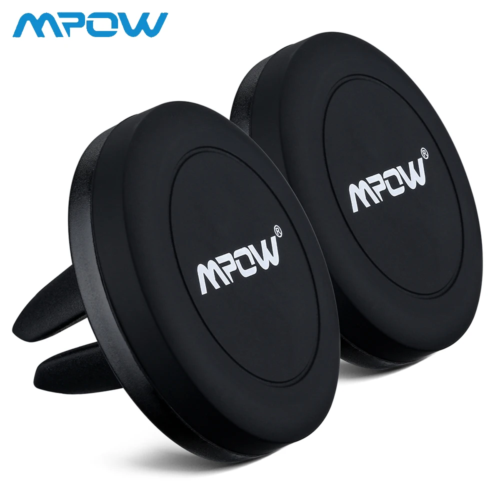 

2 Pack Mpow Magnetic Strong Car Phone Holder Useful Car Air Vent Mount Holder for Universal iPhone Huawei Mate Samsung Xiaomi
