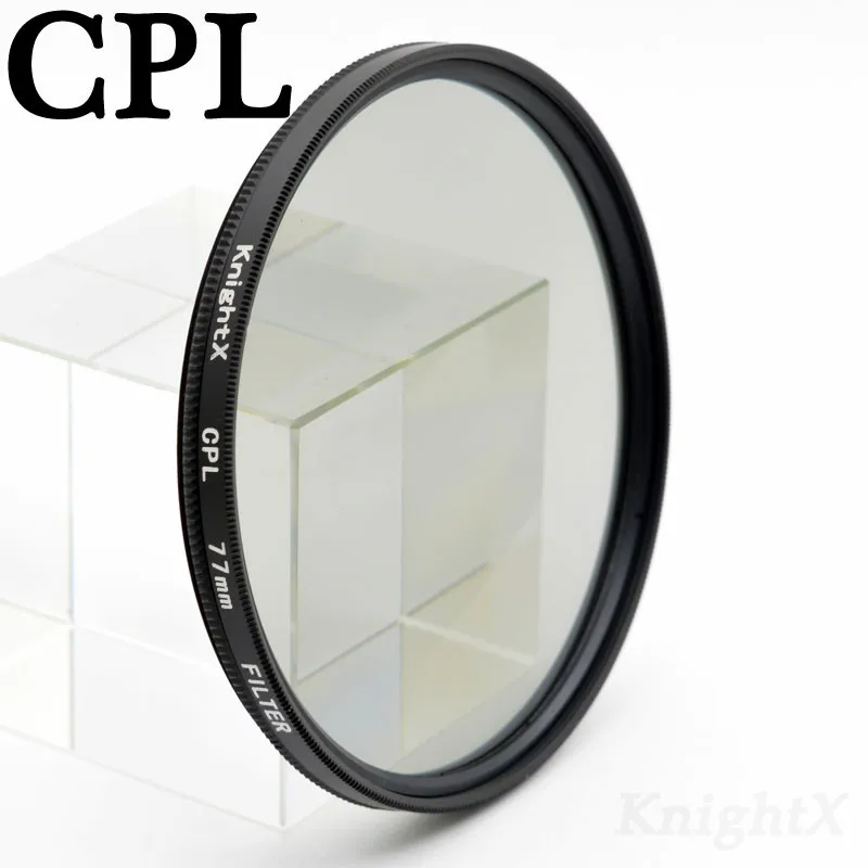 KnightX 49MM 52MM 55MM 58MM 62MM 67MM 72 77MM nd filter for Canon eos 7d 60d 