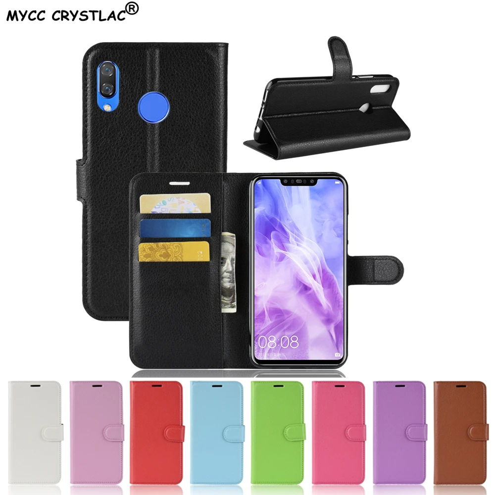 For Huawei Nova 3i Case Huawei Nova 3 Case Flip Wallet PU Leather Cover Phone Case For Huawei
