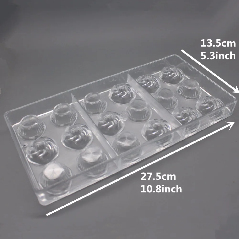 Форма для кексов, форма для конфет, поликарбонат, кекс шоколадной формы