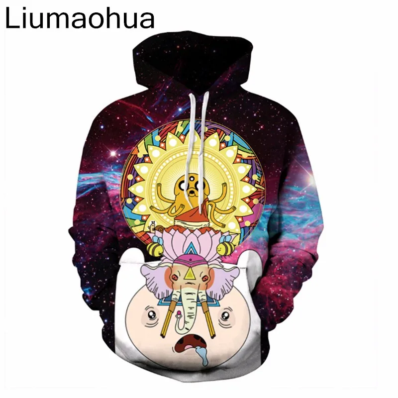 

Liumaohua 2018 new men's casual loose sweatshirt fashion hoodie men's hoodies