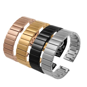 

15mm 16mm quality Stainless steel watchband Suitable huawei B2 B3 Ring watchband for men and women