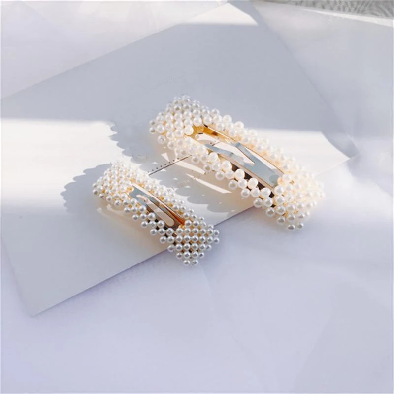 1 Pcs Fashion Women Girls Pearl Metal Hair Clip Barrette Stick Hairpin Bobby Jewelry Styling Tools Hair Accessories 1 Pcs Fashion Women Girls Pearl Metal Hair Clip Barrette Stick Hairpin Bobby Jewelry Styling Tools Hair Accessories