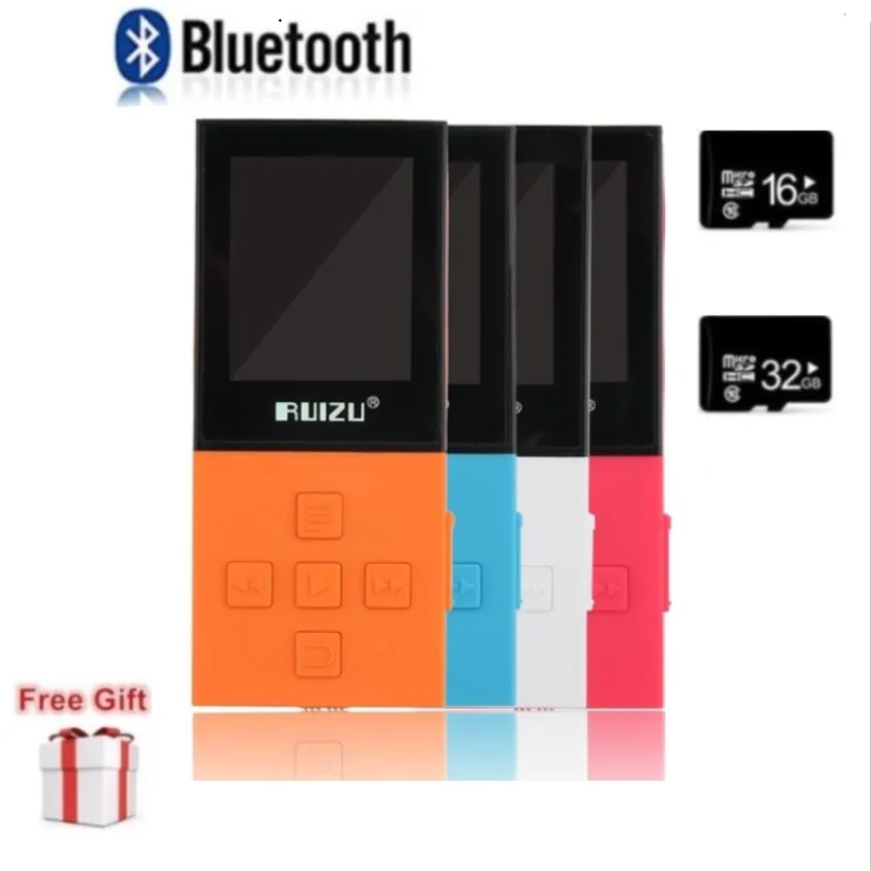 Оригинальный спортивный MP3 плеер RUIZU X18 с Bluetooth 8 ГБ музыкальный аудиоплеер