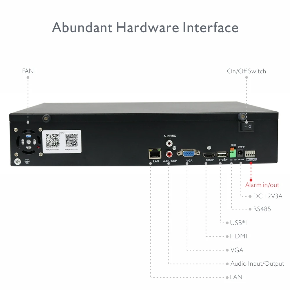 Муравьи 9CH 5mp 16ch 3mp 25ch 960 P 2HDD ONVIF NVR с aeeye смартфон удаленного просмотра App поддержка