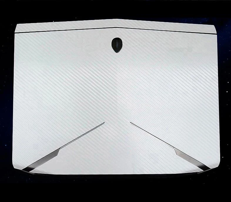 KH ноутбук из углеродного волокна кожаная наклейка Защитная пленка для Alienware 17 R3 R2