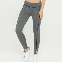 Женское для занятий йогой, бега Штаны однотонные Цвет долгих личных в помещении для аэробики и фитнеса Спортивная одежда для тренажерного зала женские леггинсы брюки жизнь на трек