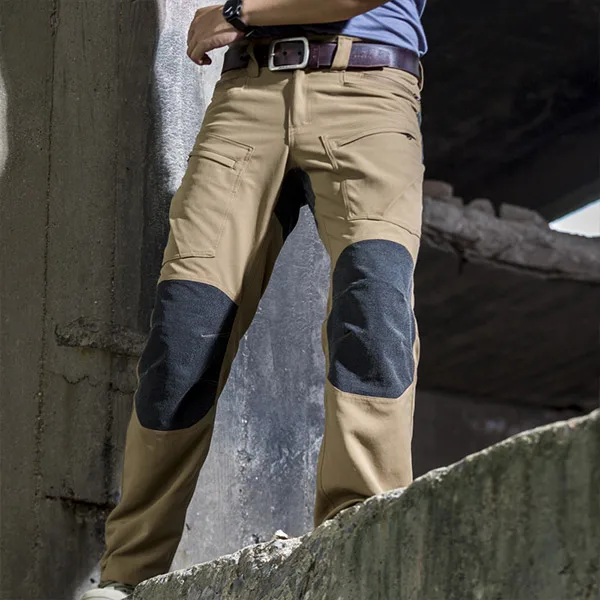 FREE SOLDIER спортивные тактические брюки царапиностойкие, водонепроницаемые, износостойкие спецштанывездеходные полевые боевые штаны - Цвет: Wolf brown