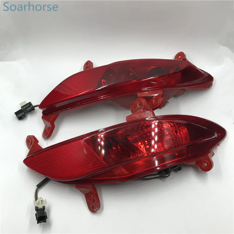 

Soarhorse Car Tail Rear Bumper Fog Light Fog Reflector Lamp fit For Hyundai IX45 Santa Fe santafe 2013 2014 2015 2016