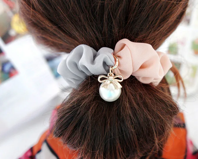 Корейские высококачественные аксессуары для волос ручной работы для девочек, резинки для волос, кольцевые повязки на голову для женщин, рождественский подарок