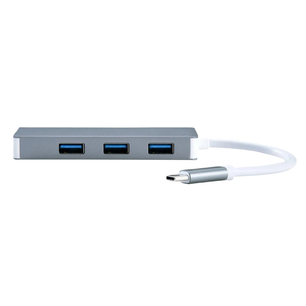 MagiDeal USB C концентратор с 3 * USB3.0 2 слот для карт Type кардридер TF 5 портов типа комбо