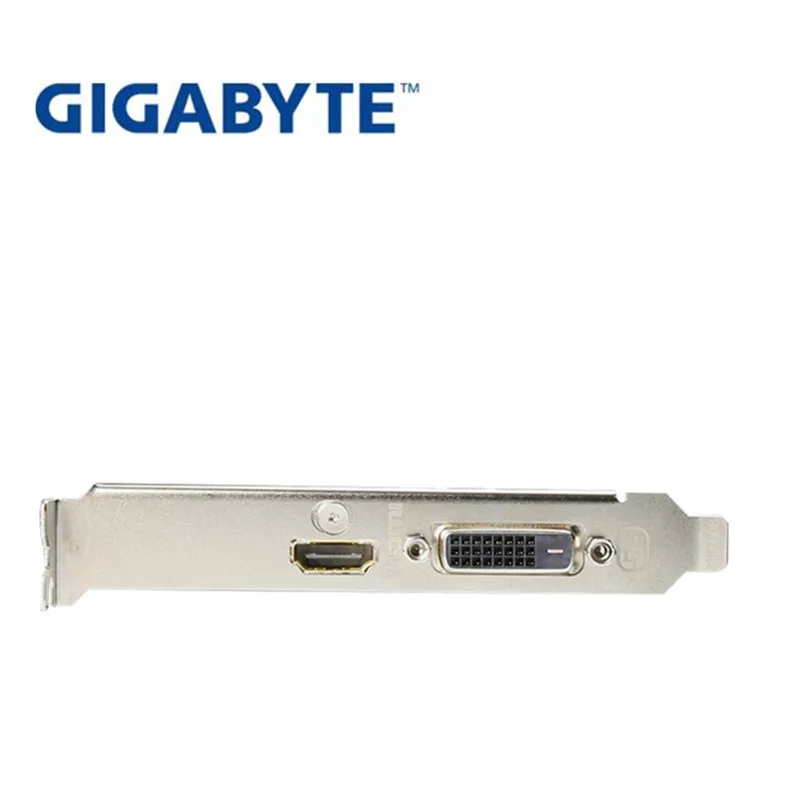 FULL NEW Gigabyte GT1030 2G half-high graphics card HTPC knife card LP version desktop computer game mini chassis alone