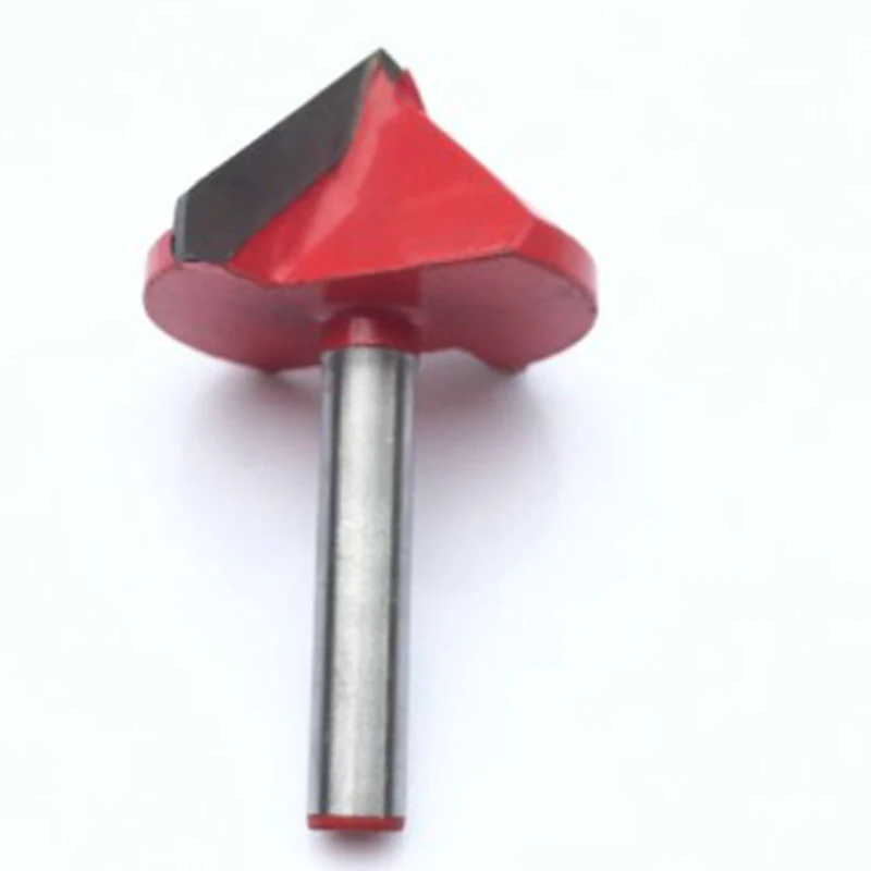 

1pc Tungsten Steel V Groove Bit 90 Degree CNC Router Bits Mayitr For Engraving Wood Working Tool 6x32mm