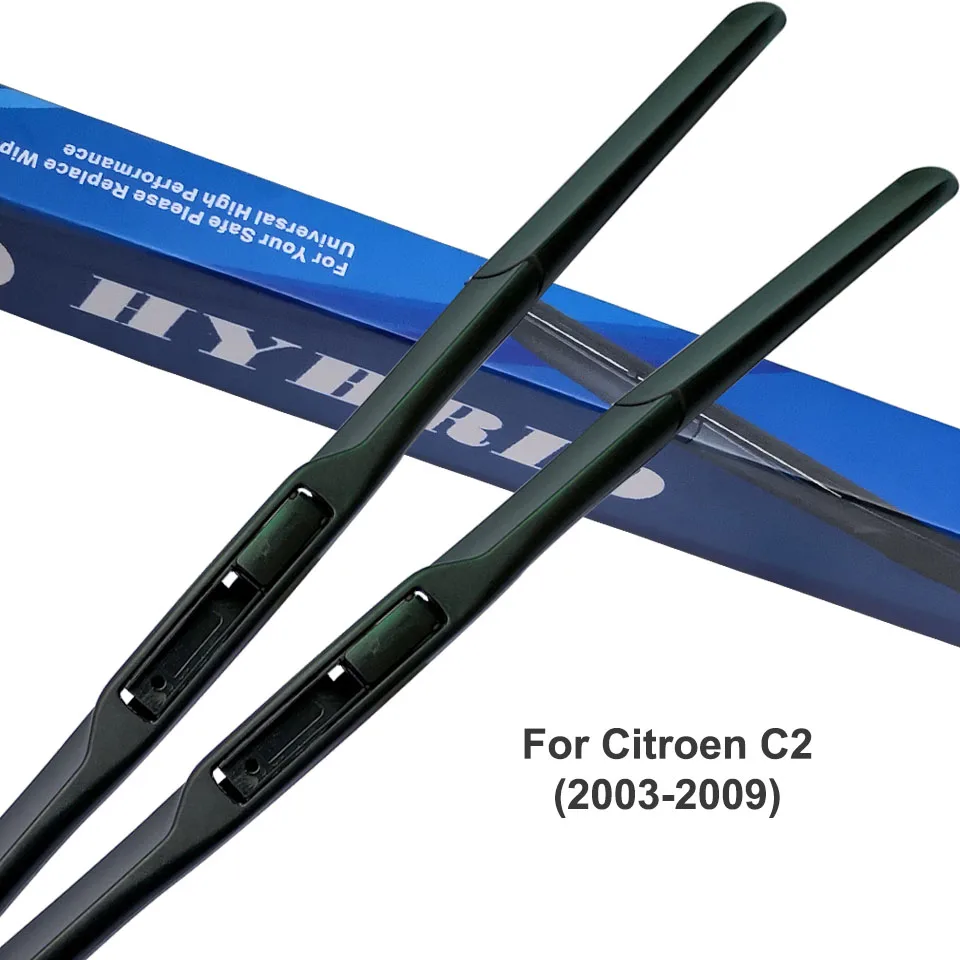 DNGYGN Windshield Wipers Car Wiper Blade auto windshield wiper blades For Citroen C2 2003 to 2009 Fit hook arms | Автомобили и