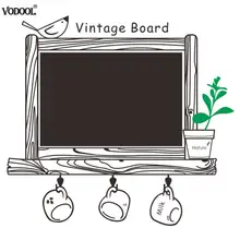 Kids Room Removable Drawing Picture Wall Chalkboard Blackboard Sticker Poster Black Board Decals Office School Supplies