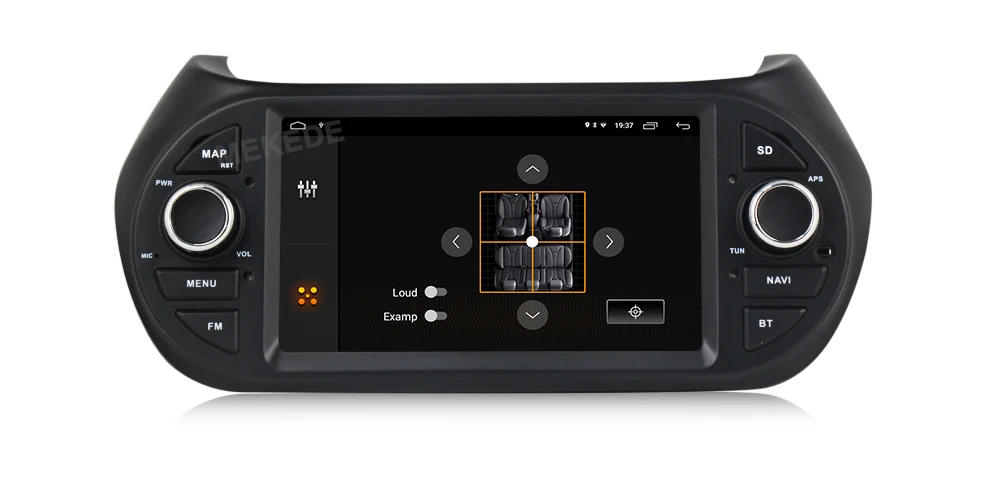 Discount 7"  Android 9.1 2+32G Car Stereo For Fiat Fiorino Qubo Citroen Nemo Peugeot Bipper Auto Radio FM GPS Navigation WiFi No DVD 15