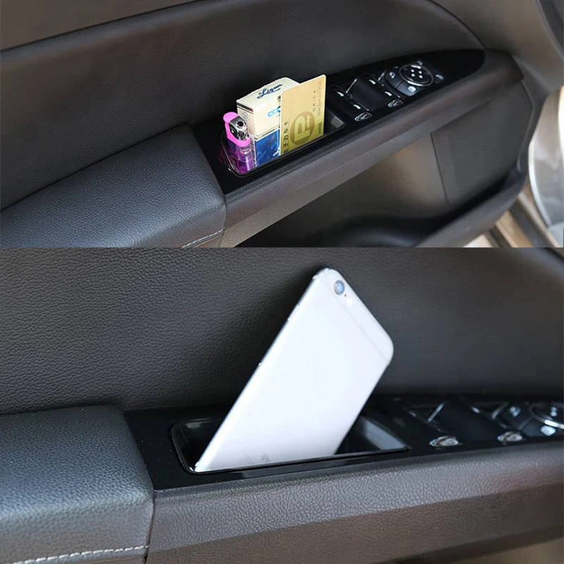 4pcs/set Door Armrest Holder Storage Box Container For Ford Fusion 2013-2016