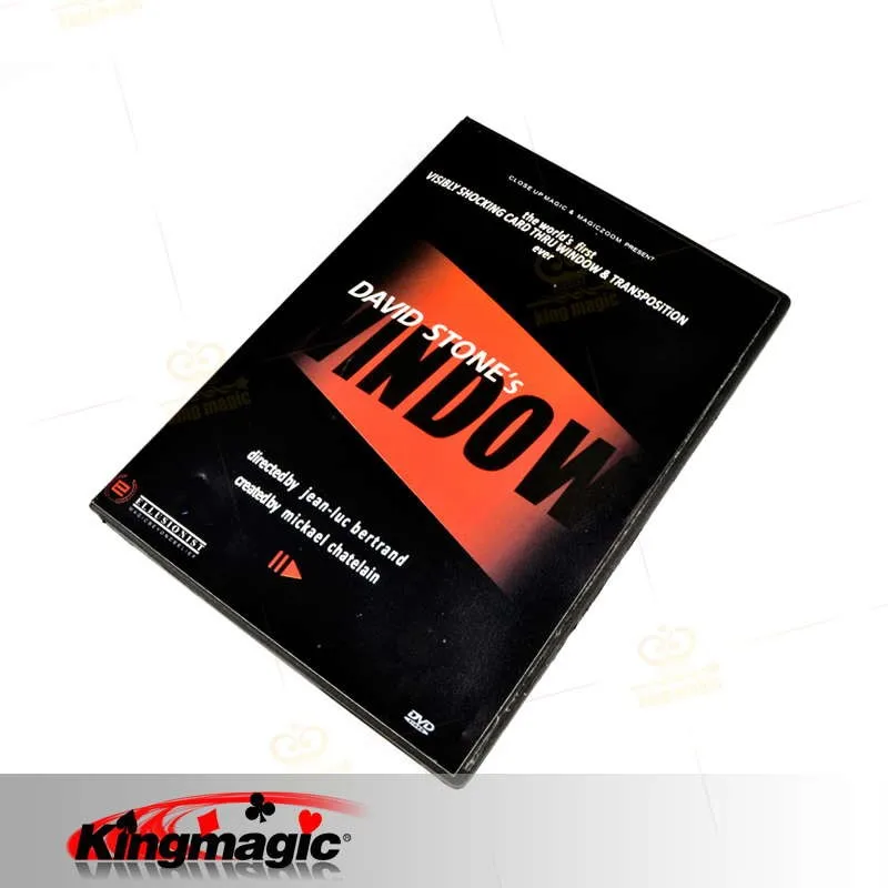 Window by David Stone (DVD+Gimmick) Magic Tricks Accessories Stage Props Close-up | Игрушки и хобби