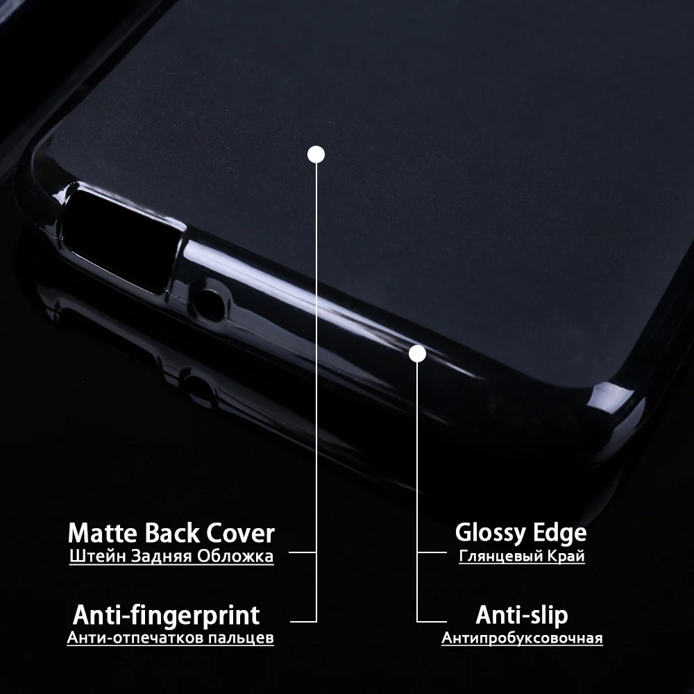 KALC1306_5_JONSNOW Pudding Soft Case for Alcatel 1 5033D Cases Soft Gel Silicone Cover Protective TPU Back Cover for Alcatel 1 Phone Case