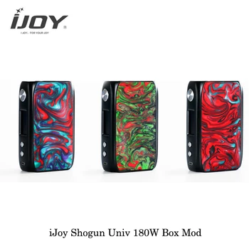 

In Stock iJoy Shogun Univ 180W Box Mod Powered By Dual 18650 Battery UNIV Chip-Set Mod Box electronic cigarettes Vape Vaporizer