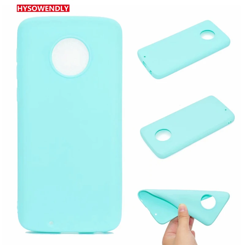 

HYSOWENDLY Top quality Full Protection Cases For Moto G6Plus Slim Soft TPU Silicone Fundas G6 Phone Coque Covers For Motorola G6
