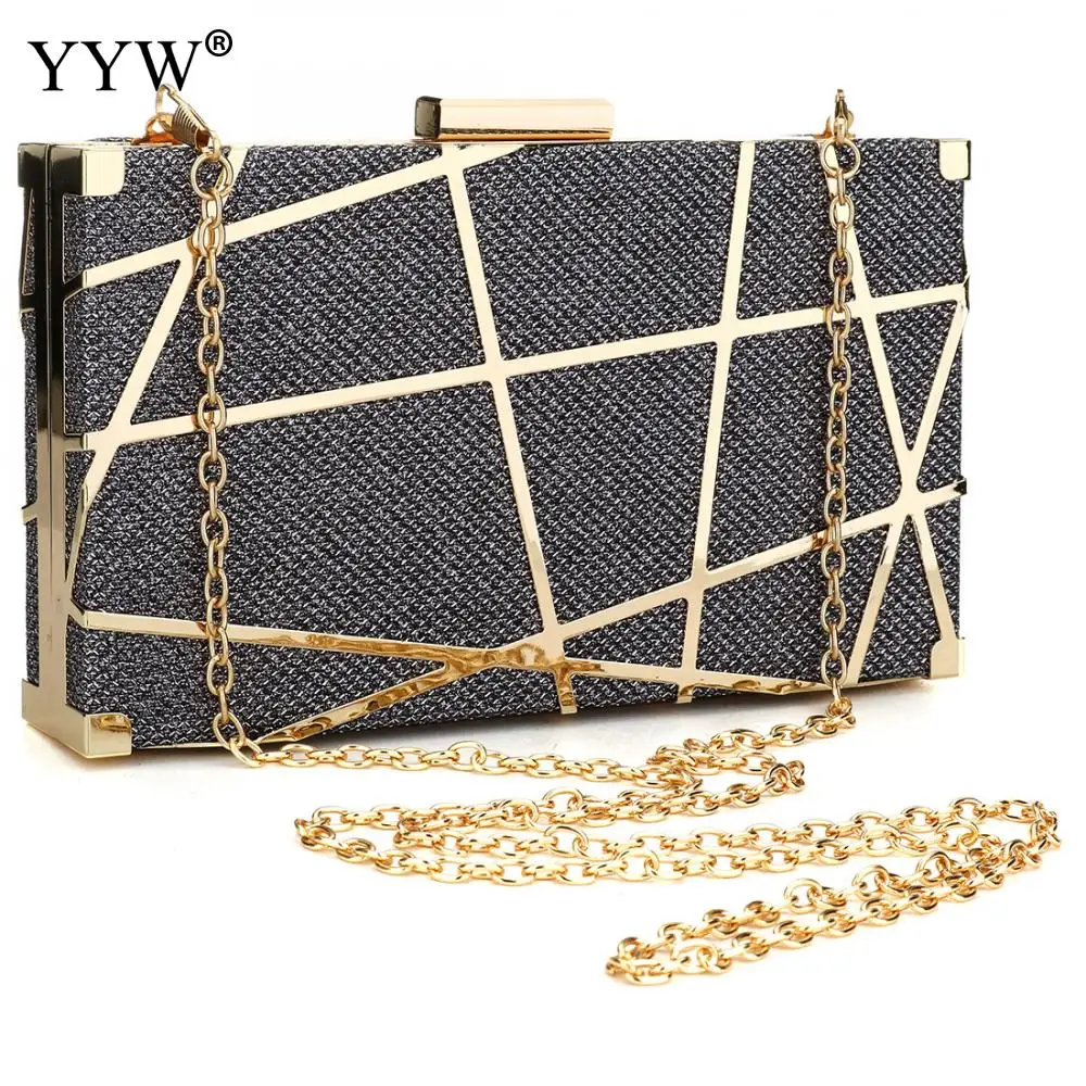 

New 2018 Women Messenger Bag Summer Unqique Acrylic Geometric Lattice Patchwork Handbag Box Party Clutch Lady Cute Evening Bag