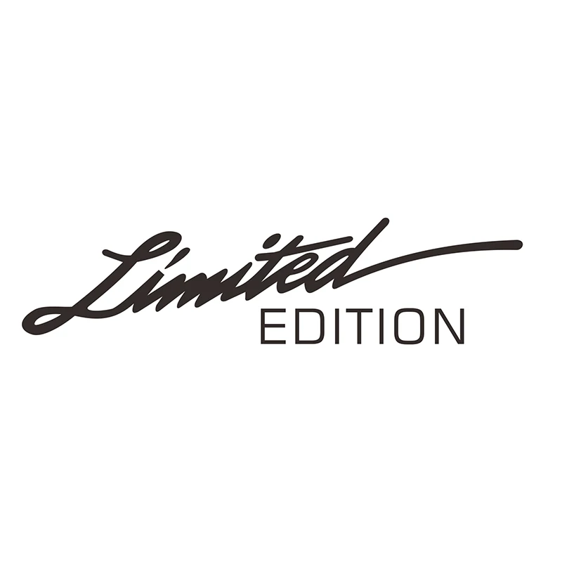 Car Sticker 3D 14CM*3.5CM LIMITED EDITION Creative Vinyl Sticker On Car Stickers and Decals Window Sticker Car-styling Decal