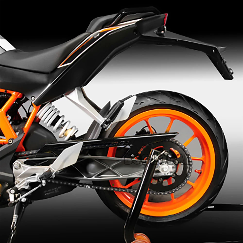 Bjglobal Мотоцикл с ЧПУ Сеть гвардии Обложка для KTM DUKE 390 2013 2014 2015 2016 2017 Duke 125/200 оранжевый черный