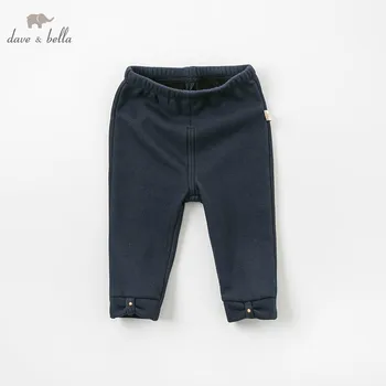 

DB8511 dave bella autumn winter baby girls pants children full length kids solid pants infant toddler trousers