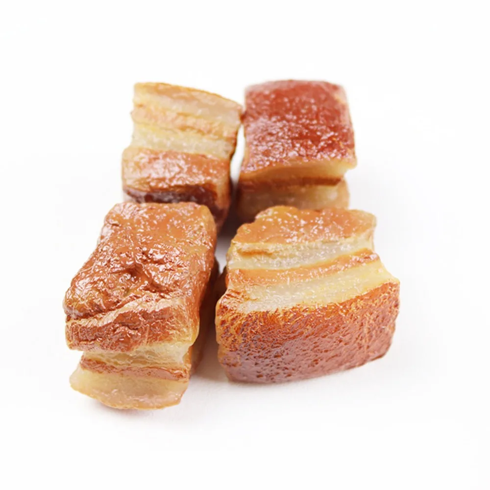 

Artificial Foods &amp Vegetables Simulation Braised Pork Meat Product Model Fake Pork Belly Three-layer Meat Dongpo Meat Pork Ph