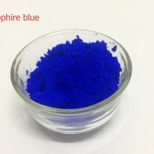 Неоновый сапфир синий цвет фосфорный флуоресцентный Пигмент Порошок для лака для ногтей макияж, 100 г/лот Флуоресцентный порошок живопись